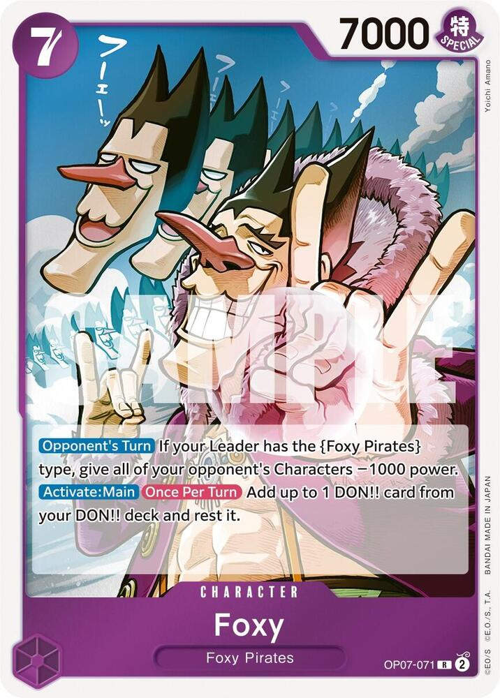 Foxy (071) (OP07-071) / Foil