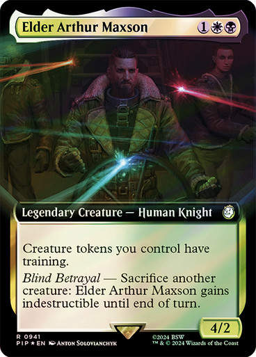 Elder Arthur Maxson (pip) (941) / Extended Surge Foil
