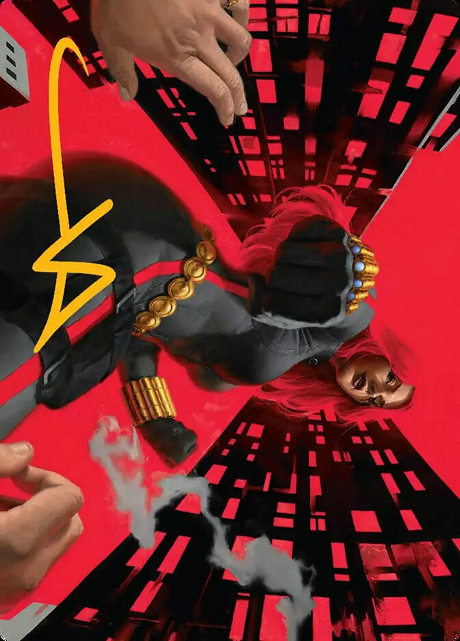 Black Widow, Deadly Hunter (AMSH) (42) / Firma Dorada