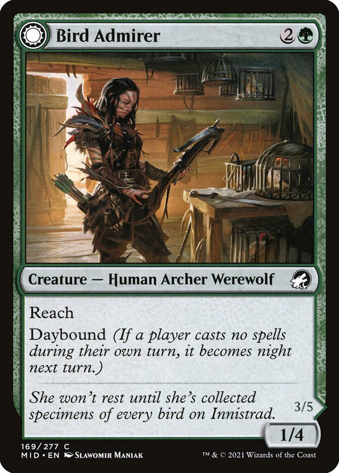 Bird Admirer // Wing Shredder (MID) (169)