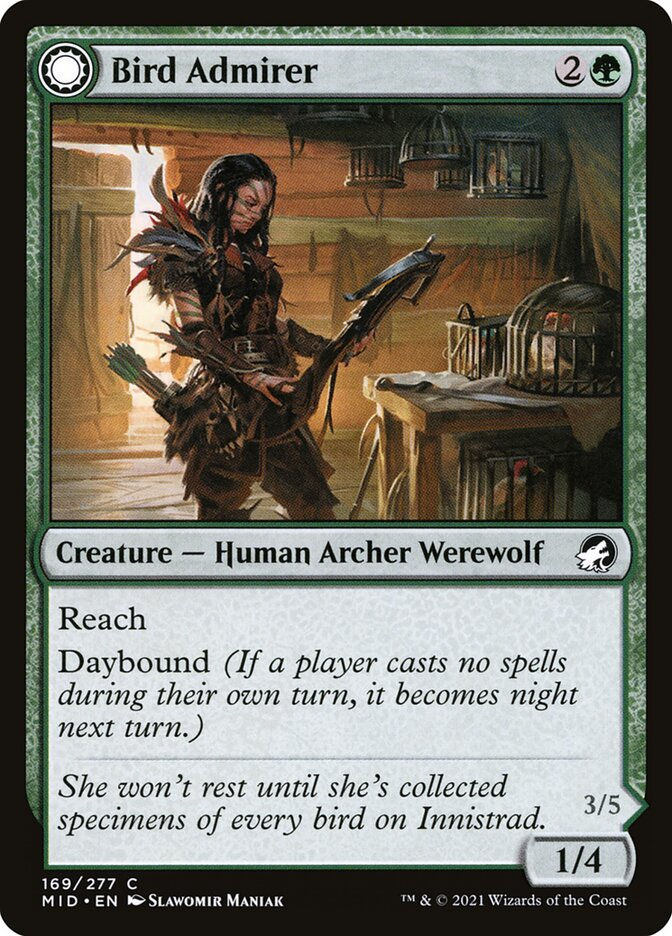 Bird Admirer // Wing Shredder (MID) (169) — cara 1 de 2