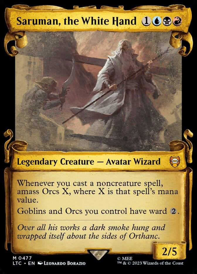 Saruman, the White Hand (LTC) (477) / Showcase