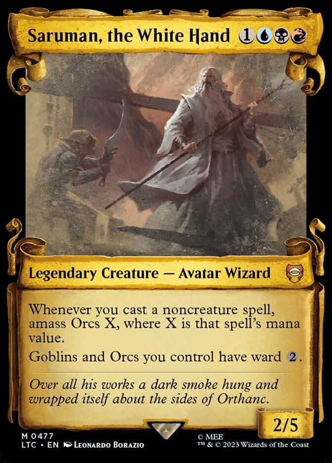 Saruman, the White Hand (LTC) (477) / Showcase