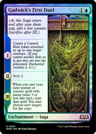 Gadwick's First Duel (woe) / Foil