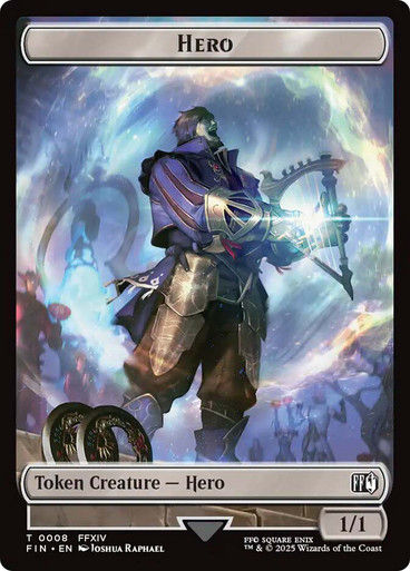 Hero Token T08 // Robot Warrior (TFIN) — cara 1 de 2