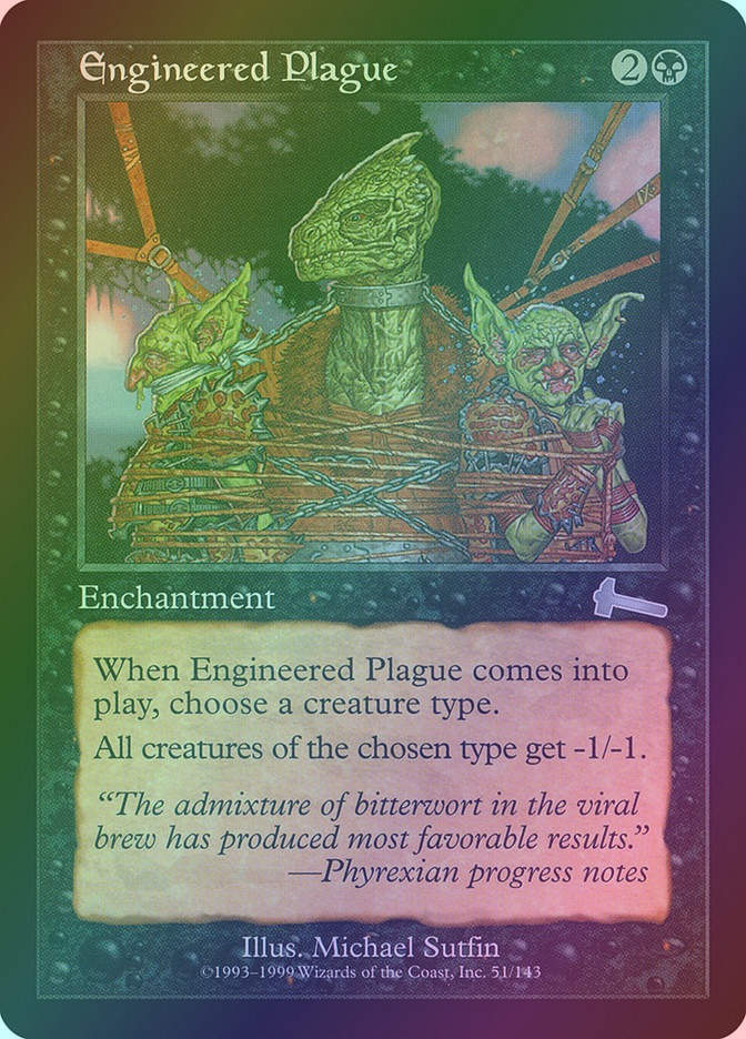 Engineered Plague (ULG) (51) / Foil