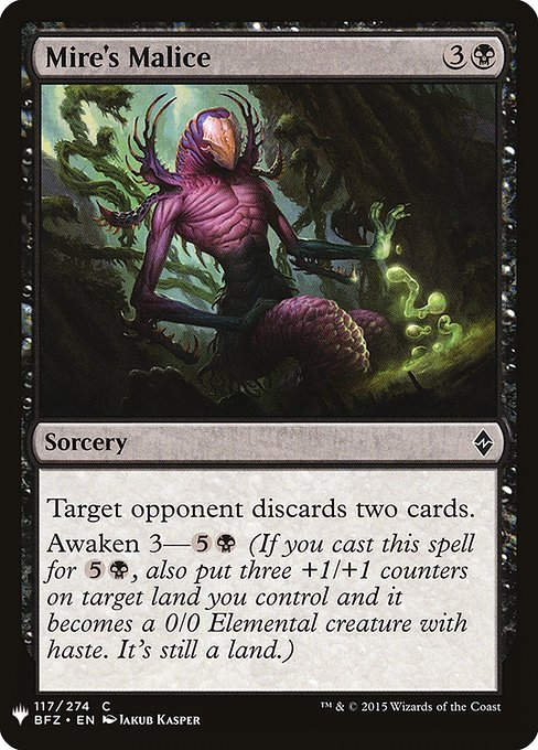 Mire's Malice (PLST) (BFZ-117)