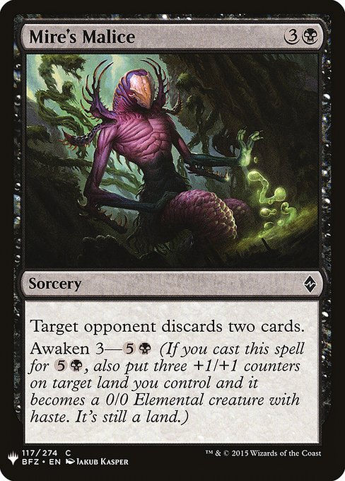 Mire's Malice (PLST) (BFZ-117)