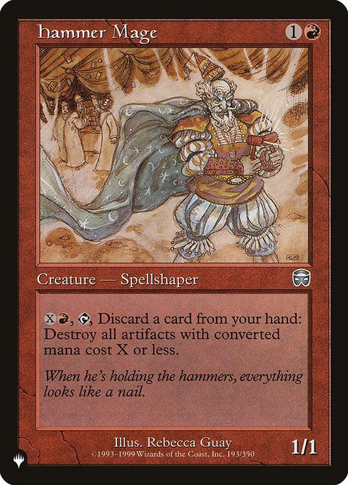 Hammer Mage (PLST) (MMQ-193)