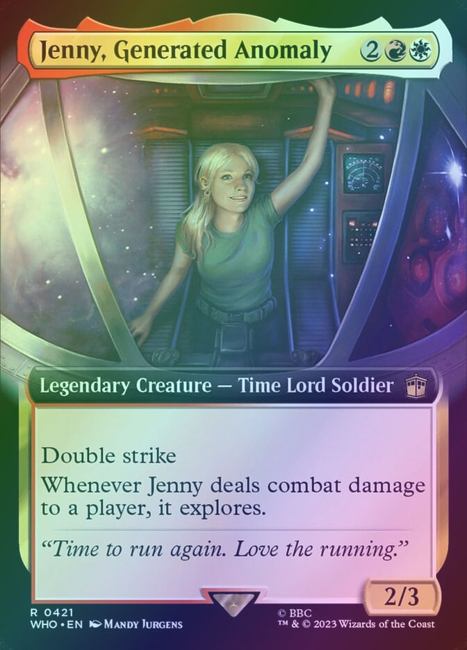 Jenny, Generated Anomaly (WHO) (421) / Extended Art / Foil