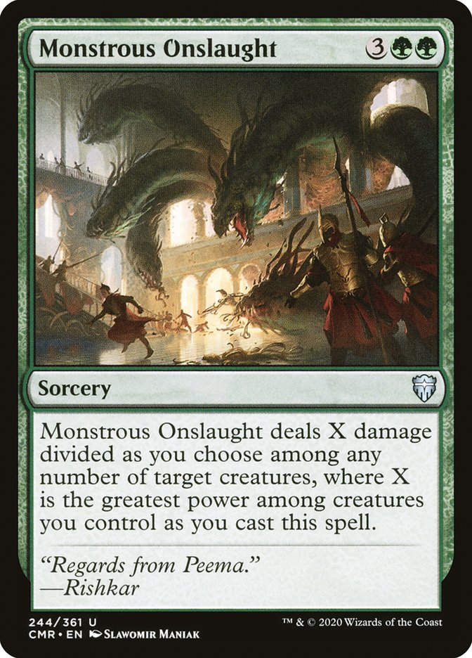 Monstrous Onslaught (CMR) (244)