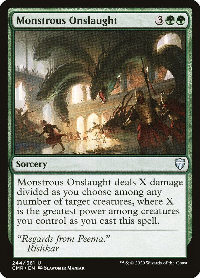Monstrous Onslaught (CMR) (244)