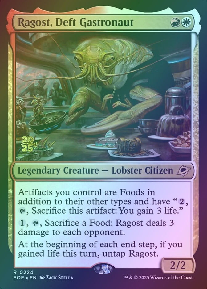Ragost, Deft Gastronaut (PEOE) (224s) / Foil