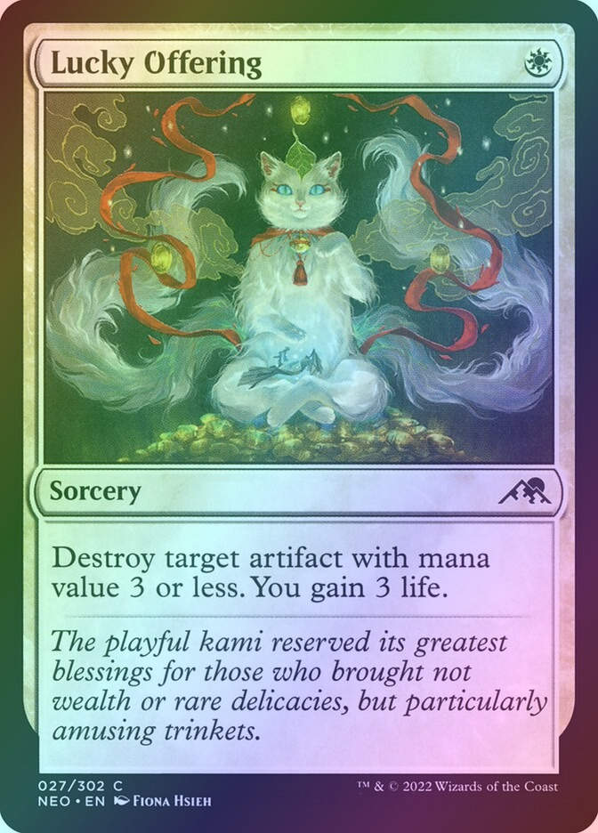 Lucky Offering (NEO) (27) / Foil
