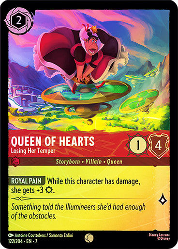 Queen of Hearts - Losing Her Temper (LOR_ARC) / Foil