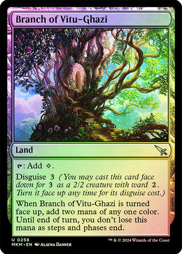 Branch of Vitu-Ghazi (mkm) (258) / Foil