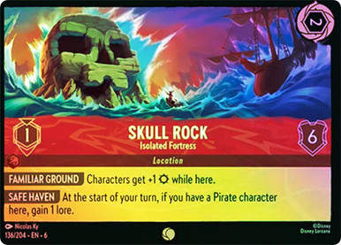 Skull Rock - Isolated Fortress (LOR_AZU) / Foil