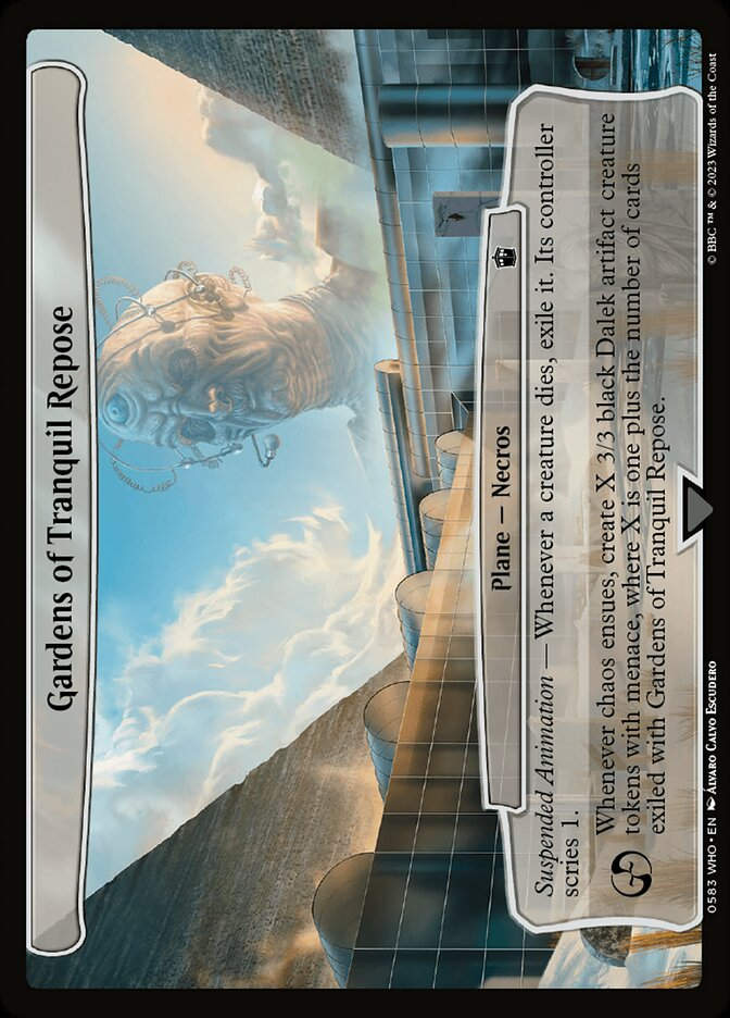 Gardens of Tranquil Repose (WHO) (583) / Planar Cards