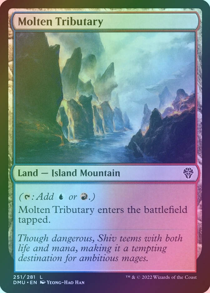 Molten Tributary (DMU) (251) / Foil