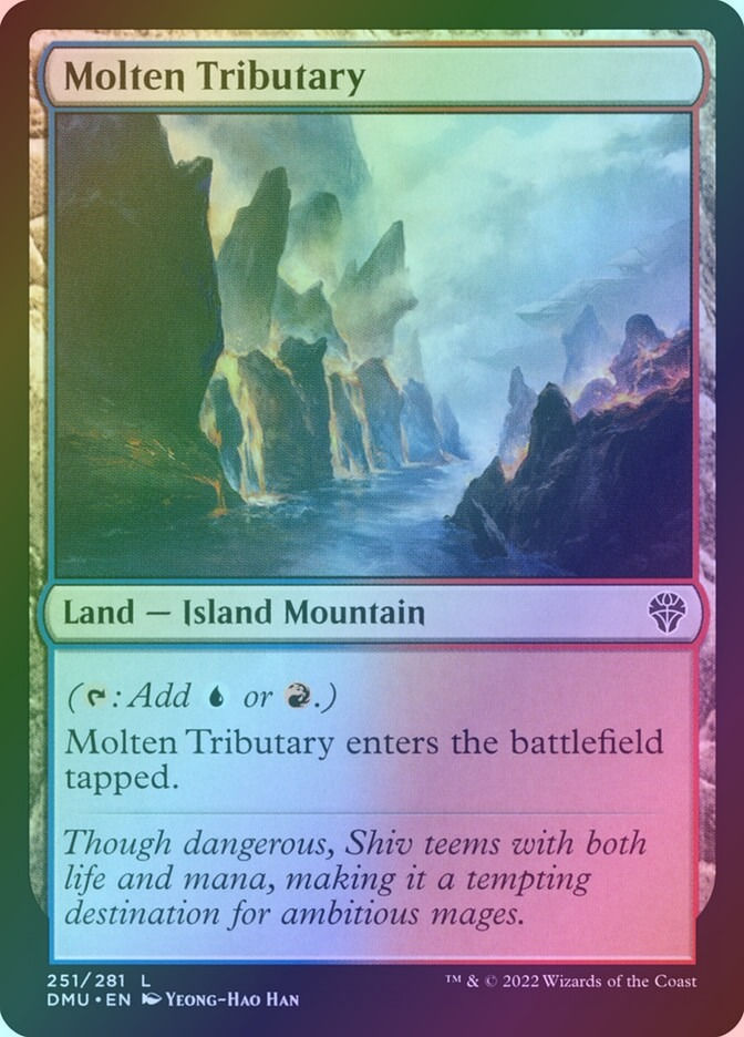 Molten Tributary (DMU) (251) / Foil