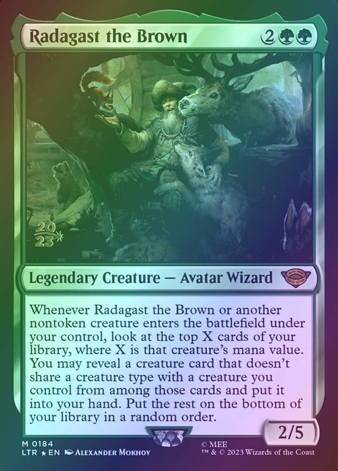 Radagast the Brown (PLTR) (184s) / Foil