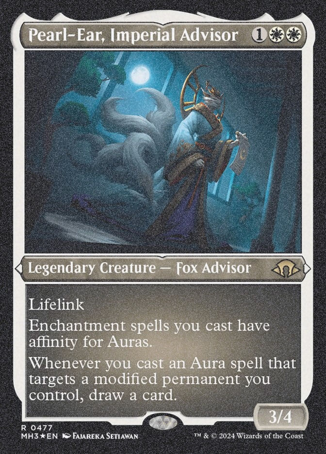 Pearl-Ear, Imperial Advisor (MH3) (477) / Foil Etched