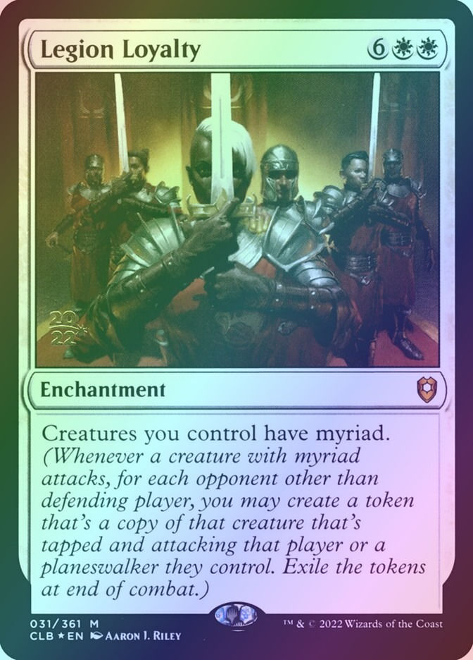Legion Loyalty (PCLB) (31s) / Foil