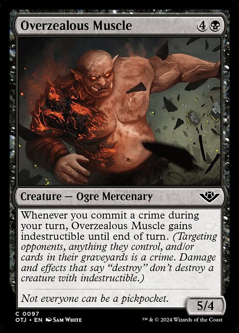 Overzealous Muscle (otj) (97)