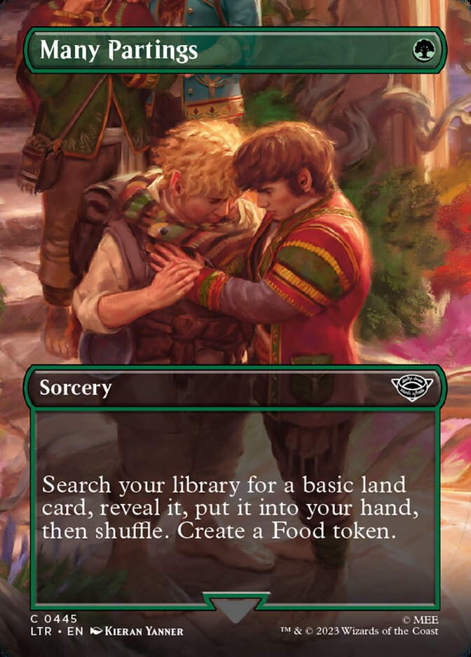 Many Partings (LTR) (445) / Borderless