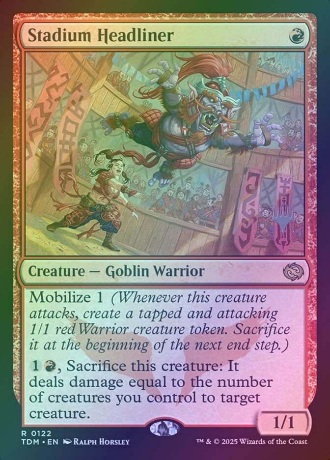 Stadium Headliner (PTDM) (122p) / Foil