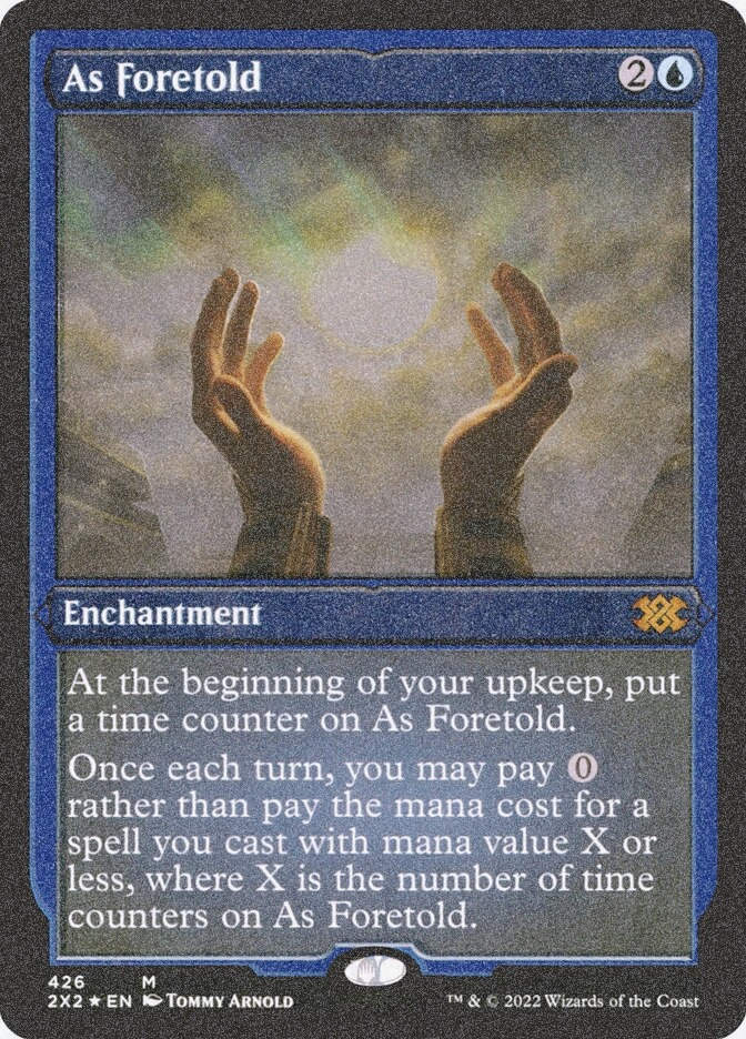 As Foretold (2X2) (426) / Foil Etched