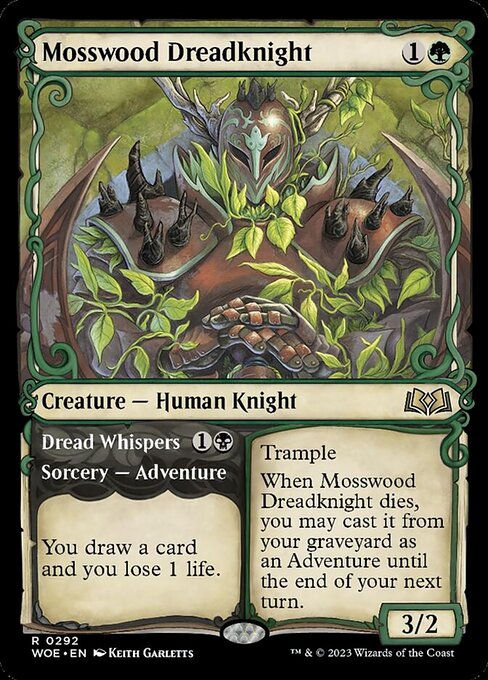 Mosswood Dreadknight // Dread Whispers (woe) / Showcase