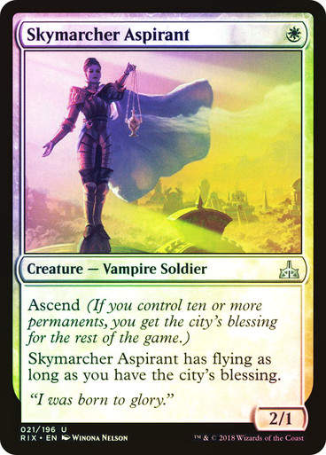 Skymarcher Aspirant (RIX) (21) / Foil