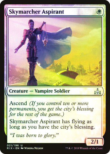 Skymarcher Aspirant (RIX) (21) / Foil