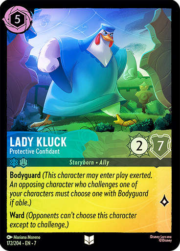 Lady Kluck - Protective Confidant (LOR_ARC) / Foil