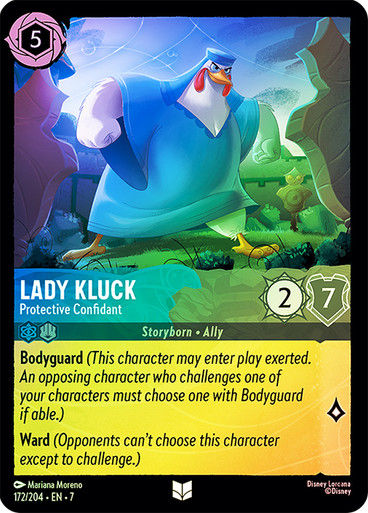 Lady Kluck - Protective Confidant (LOR_ARC) / Foil