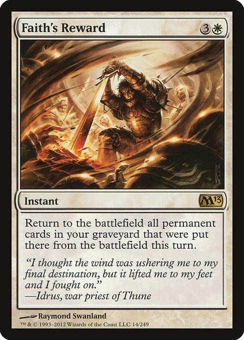 Faith's Reward (M13)