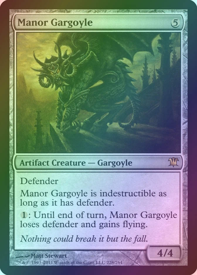 Manor Gargoyle (ISD) (228) / Foil