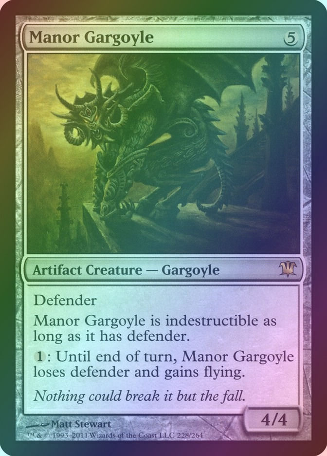 Manor Gargoyle (ISD) (228) / Foil
