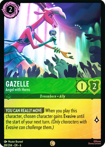 Gazelle - Angel with Horns (LOR_AZU) / Foil