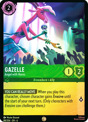 Gazelle - Angel with Horns (LOR_AZU) / Foil