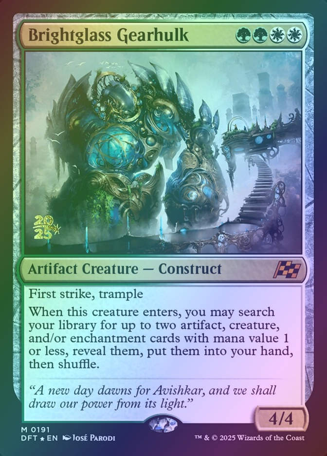 Brightglass Gearhulk (PDFT) (191s) / Foil