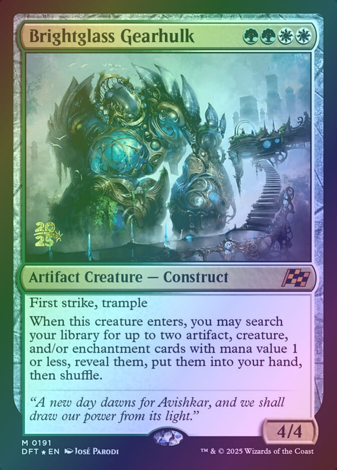 Brightglass Gearhulk (PDFT) (191s) / Foil