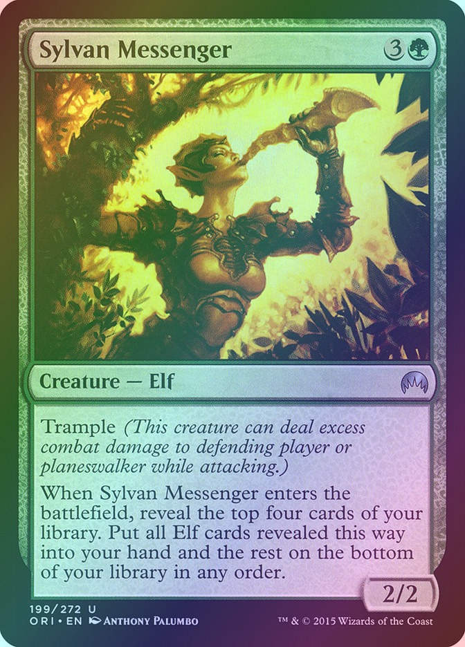 Sylvan Messenger (ORI) (199) / Foil