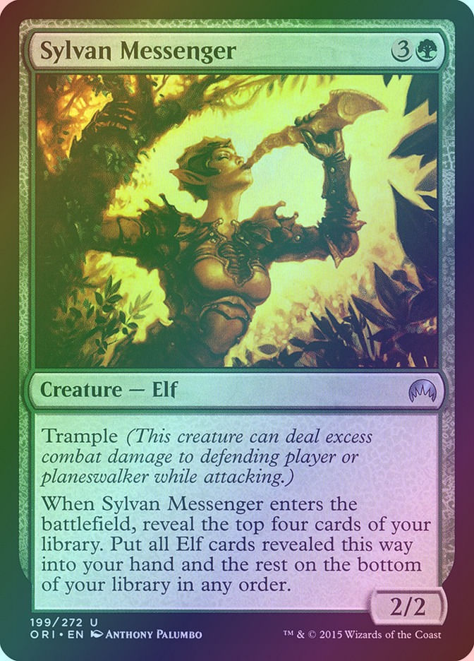 Sylvan Messenger (ORI) (199) / Foil