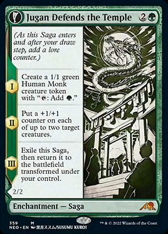 Jugan Defends the Temple // Remnant of the Rising Star (NEO) / Showcase