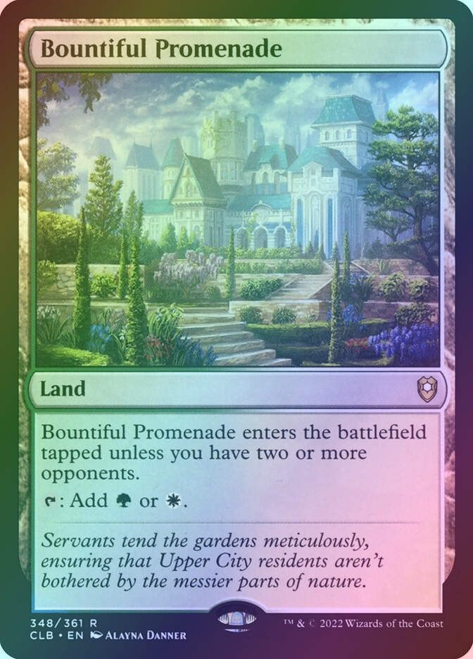 Bountiful Promenade (CLB) (348) / Foil
