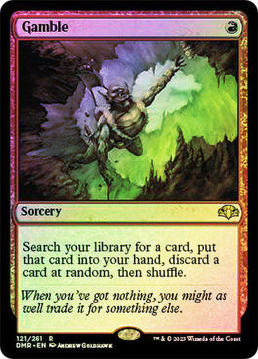 Gamble (DMR) / Foil
