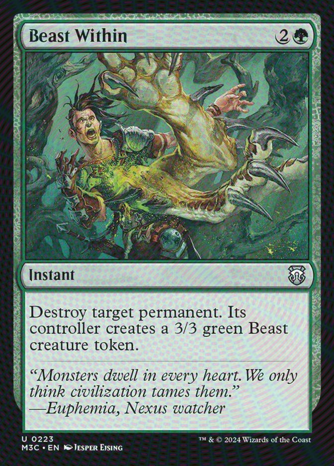 Beast Within (M3C) (223) / Ripple Foil