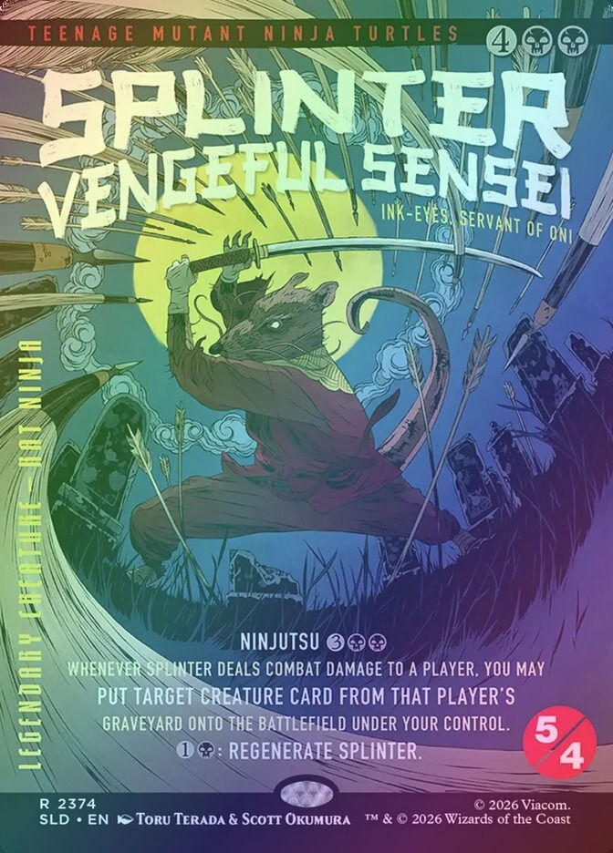 Ink-Eyes, Servant of Oni (SLD) (2374) / Borderless / Foil